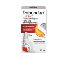 Dobendan® Direkt  Spray mit schneller und langanhaltender Wirkung bei Halsschmerzen 15 ml