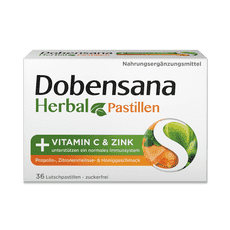 Dobensana Herbal Propolis, Zitronenmelisse & Honiggeschmack 36 Stück